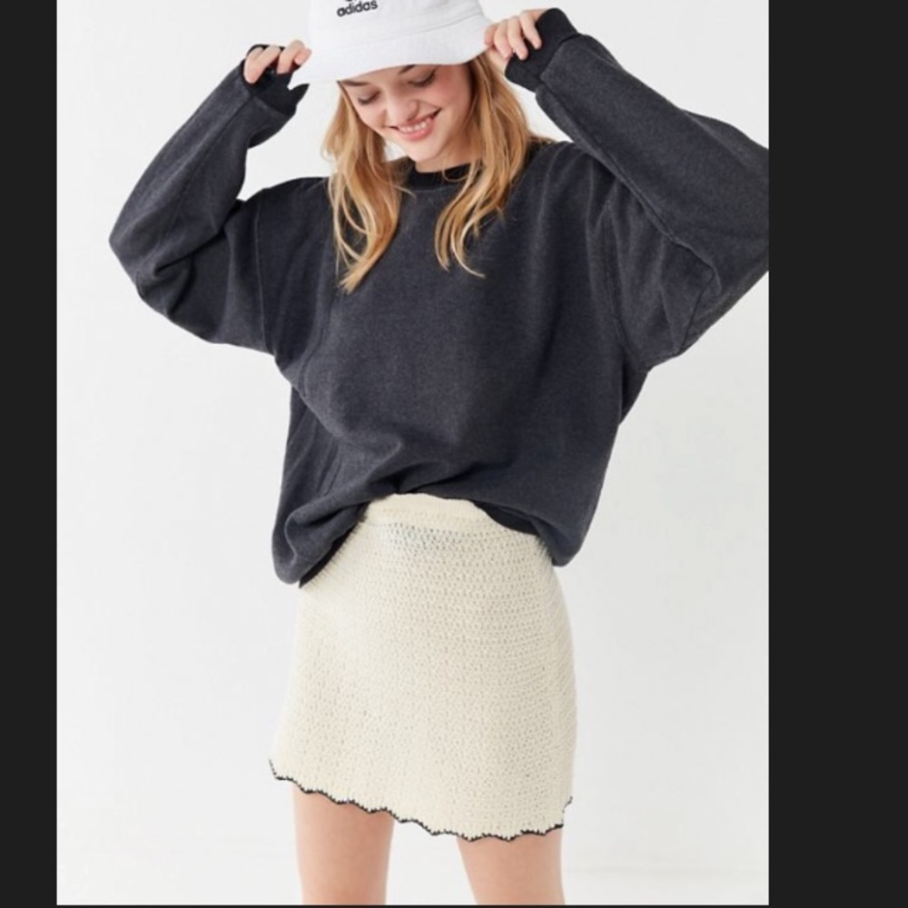 Urban Outfitters  Crochet Mini Skirt